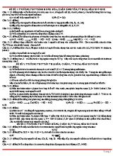 Đề kiểm tra học kỳ I môn Hóa học Lớp 10 - Đề số 1 - Trường THPT Bình Hưng Hòa - Năm học 2017-2018